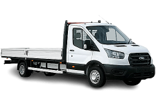 Van Hire Oldbury - White Ford Transit Dropside Van - Van hire Oldbury